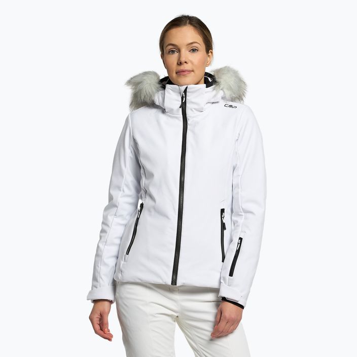 CMP women's ski jacket white 31W0196F/A001