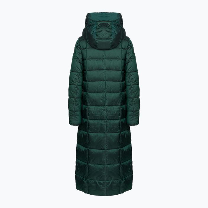 Women's CMP Coat Fix Hood Down Jacket Green 32K3136 2