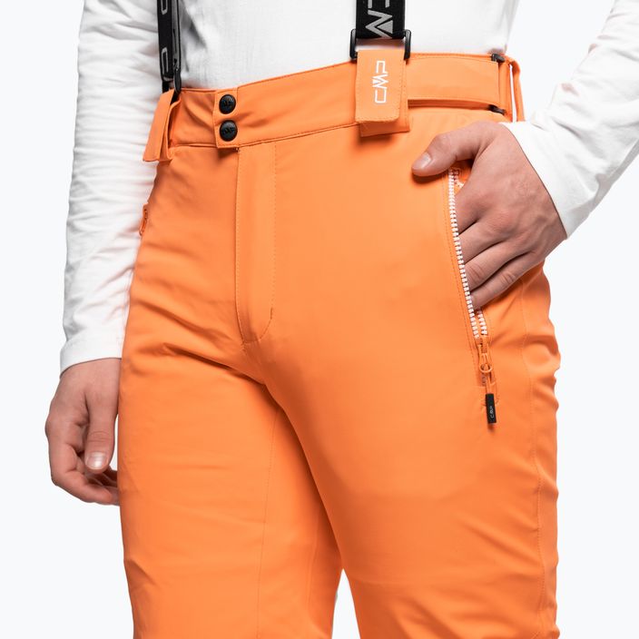 CMP men's ski trousers orange 3W04467/C593 4