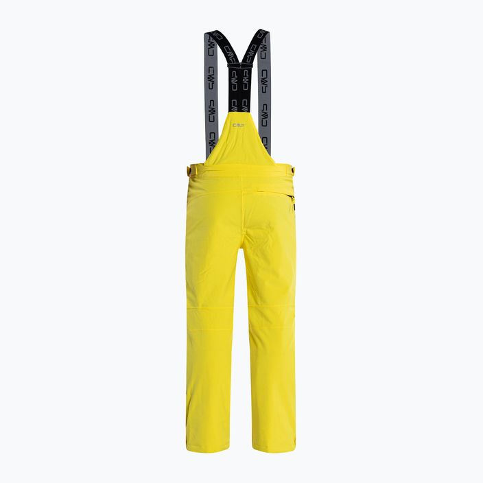 Men's CMP ski trousers yellow 3W17397N/R231 2