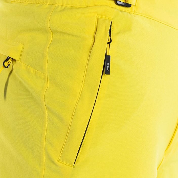 Men's CMP ski trousers yellow 3W17397N/R231 4