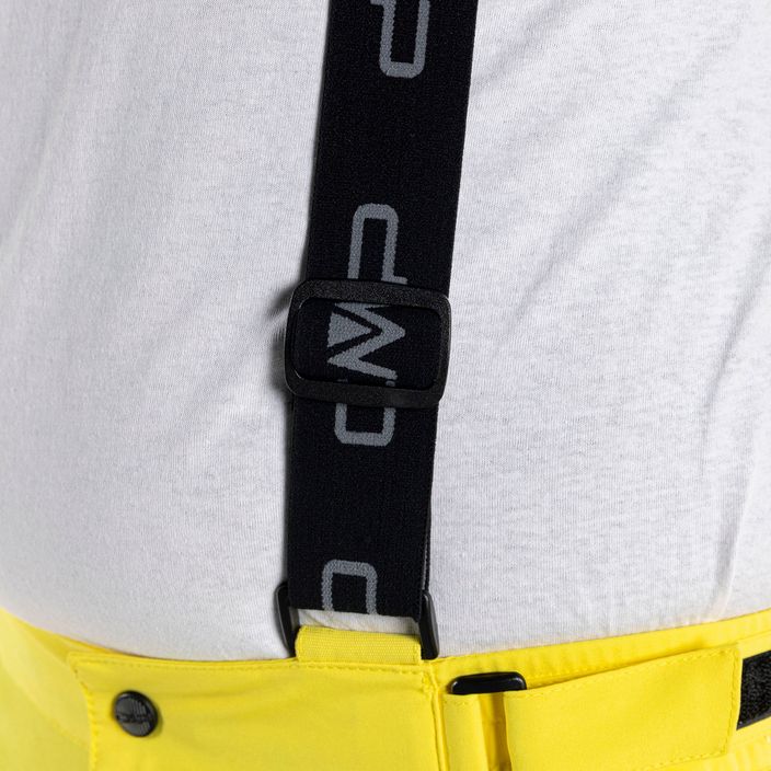 Men's CMP ski trousers yellow 3W17397N/R231 6
