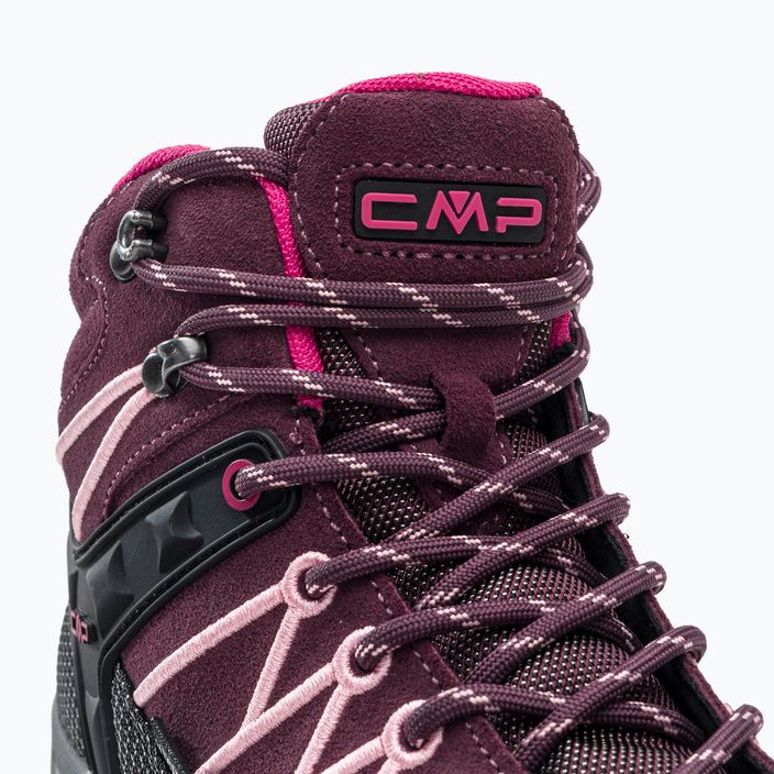 CMP Rigel Mid children's trekking boots maroon 3Q12944J 12
