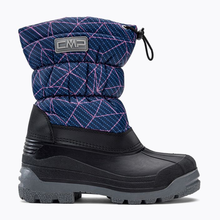 CMP Sneewy navy blue and pink junior snow boots 3Q71294J 2