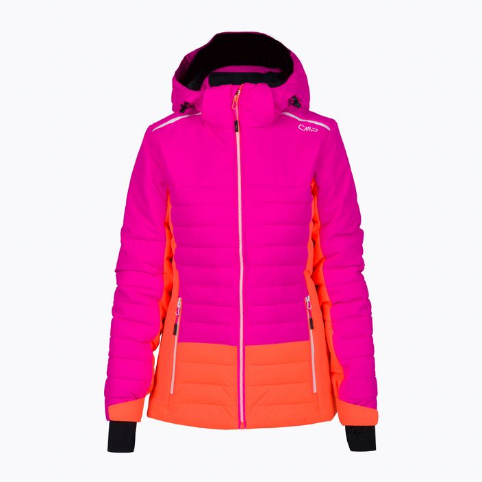 CMP women's ski jacket pink and orange 31W0226/H924 11