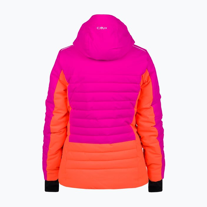 CMP women's ski jacket pink and orange 31W0226/H924 12
