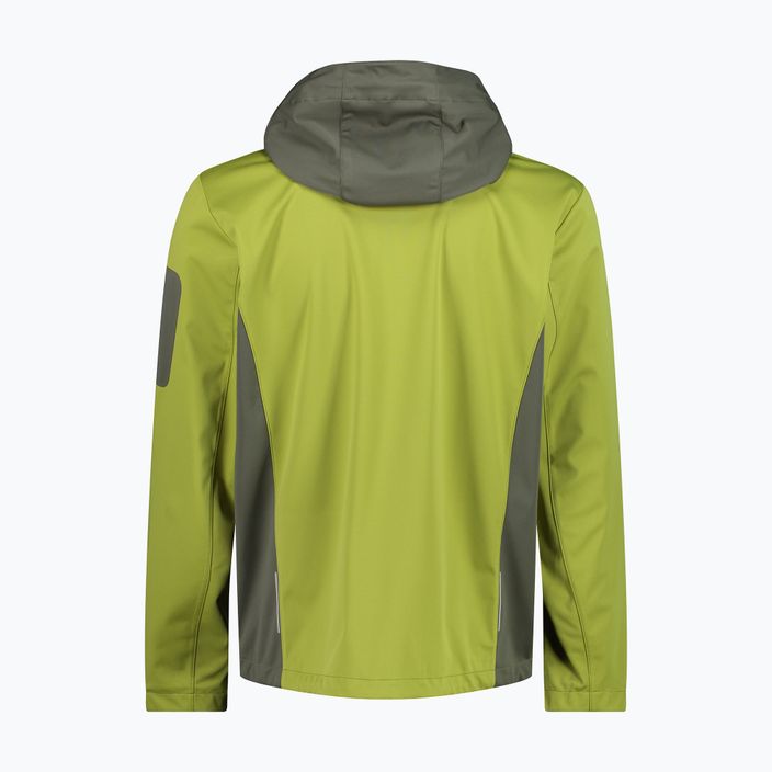 Men's CMP softshell jacket green 39A5027/01EN 2