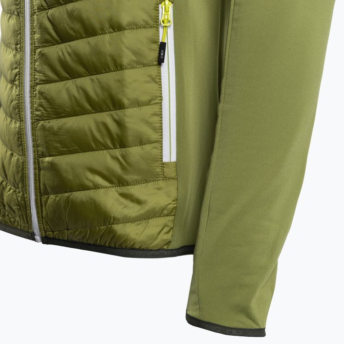 CMP men's hybrid jacket green 33E6587/E523 4