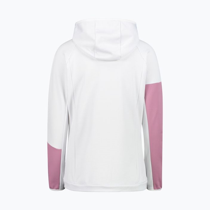 CMP women's trekking sweatshirt white and pink 33G6126/A001 2