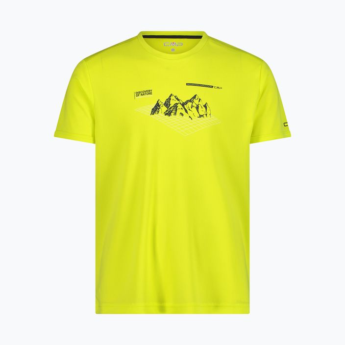 Men's CMP trekking shirt yellow 30T5057/E359