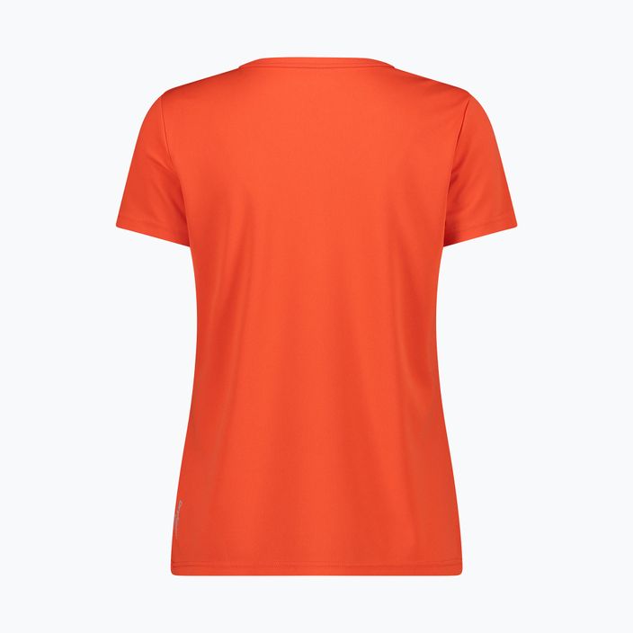 CMP women's trekking shirt orange 38T6656 2