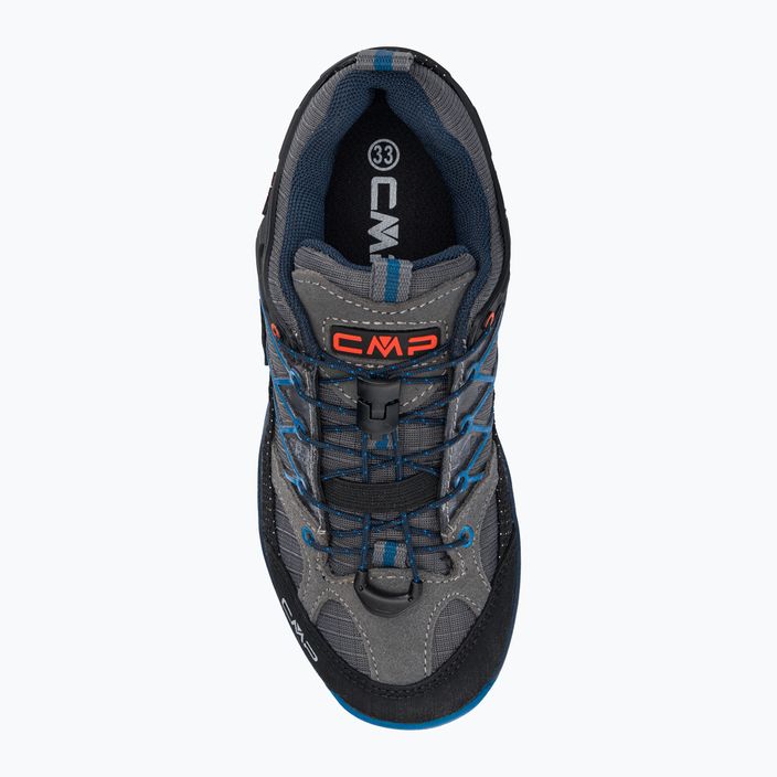 CMP children's trekking boots Rigel Low Wp grey-blue 3Q54554/69UN 6