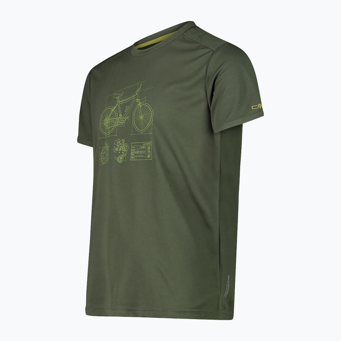 CMP men's trekking shirt green 30T5057/E319 3