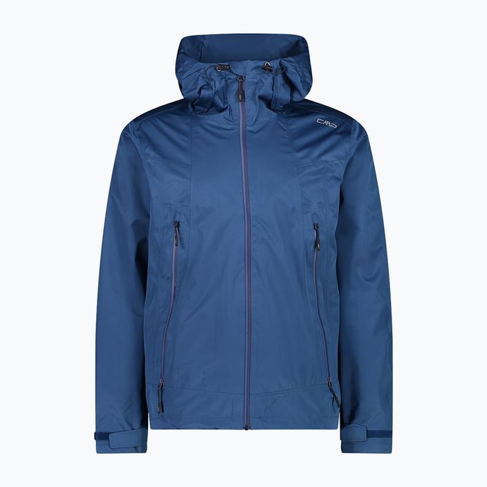 Men's CMP Fix Hood rain jacket blue 32Z5077/M879 6