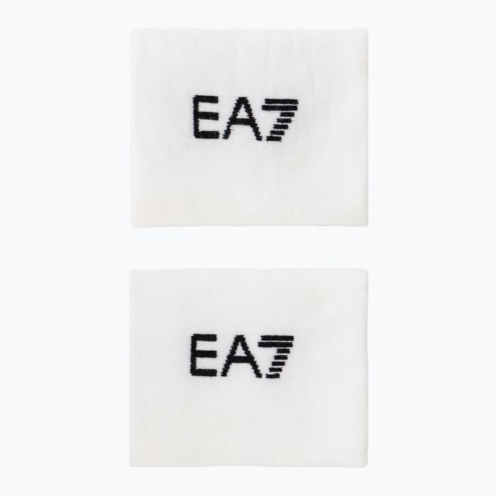 EA7 Emporio Armani Tennis Pro wrist wraps 2 pcs white/black 2