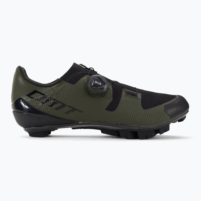 Men's MTB cycling shoes DMT KM3 green/black 2