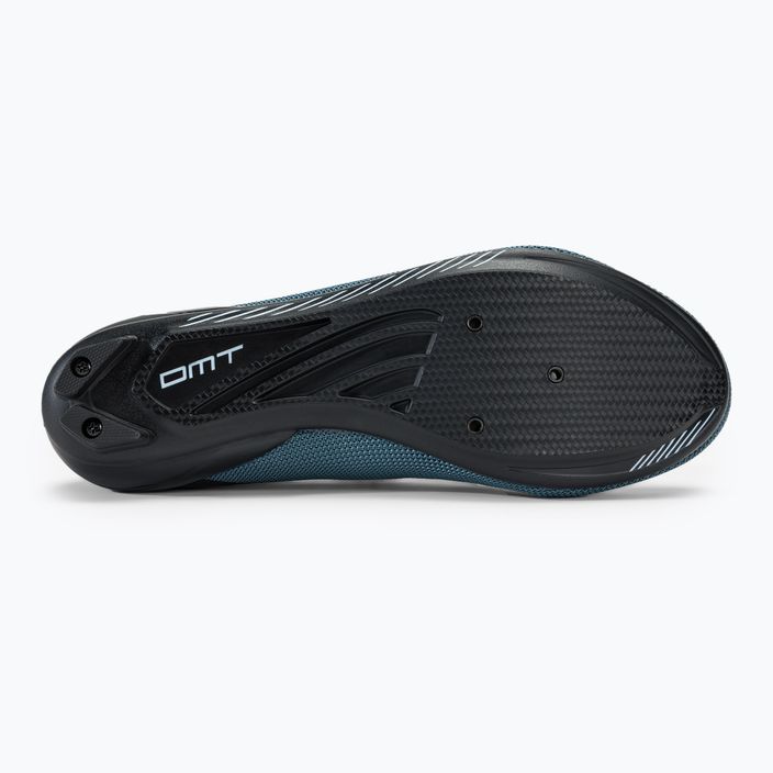 Men's road shoes DMT KR4 black/petrol blue 4