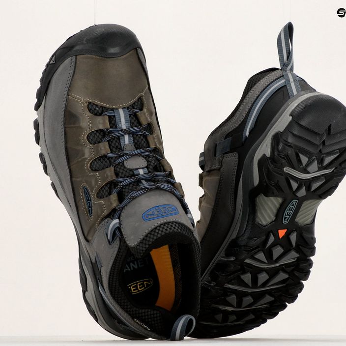 Men's trekking boots KEEN Targhee III Wp grey 1017785 18