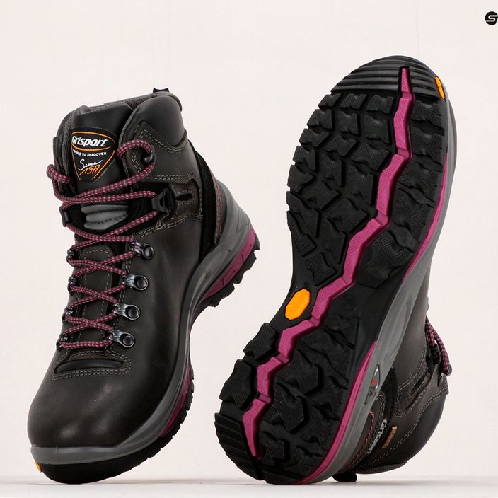 Women's trekking boots Grisport grey 13503D30G 14
