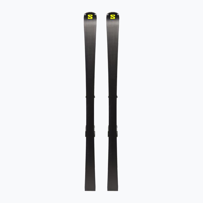 Salomon S Max 10 + M11 GW downhill skis black/yellow L47055700 3