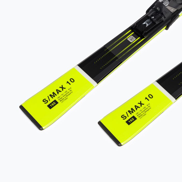 Salomon S Max 10 + M11 GW downhill skis black/yellow L47055700 9
