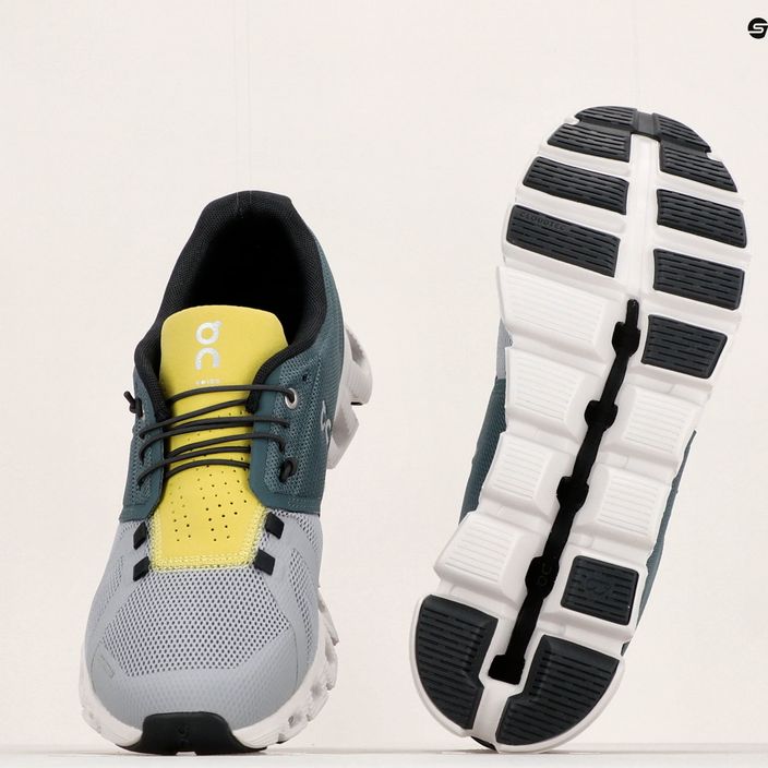 Men's running shoes On Cloud 5 green 5998364 12