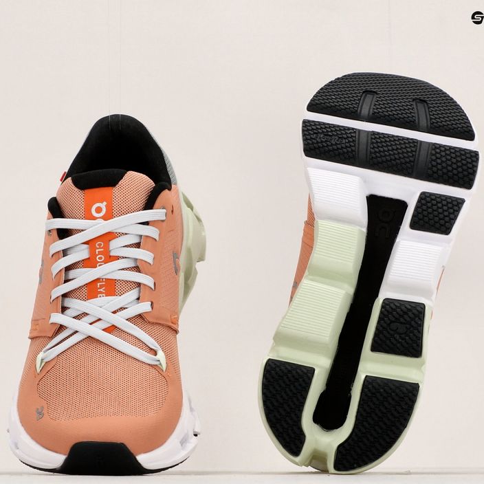 Women's running shoes On Cloudflyer 4 orange 7198669 13