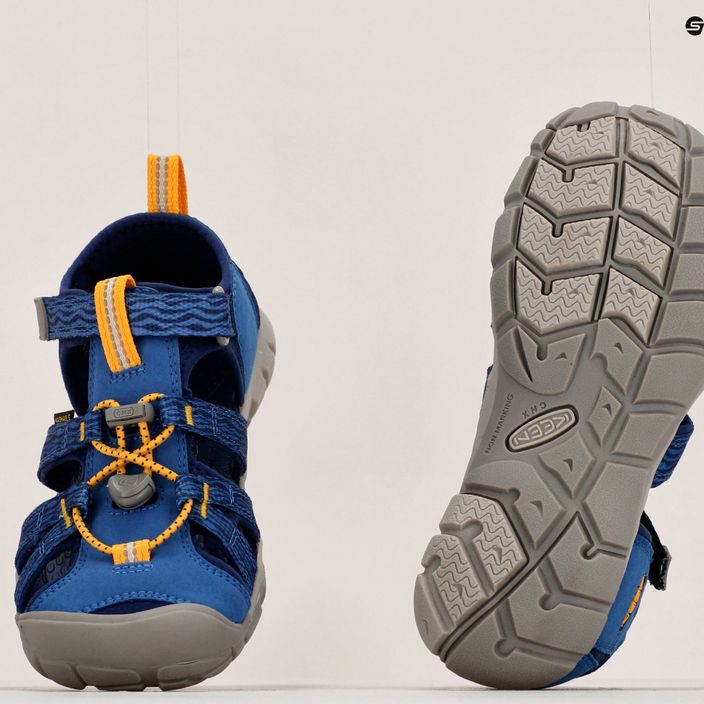 Keen Seacamp II CNX children's trekking sandals blue 1026323 15