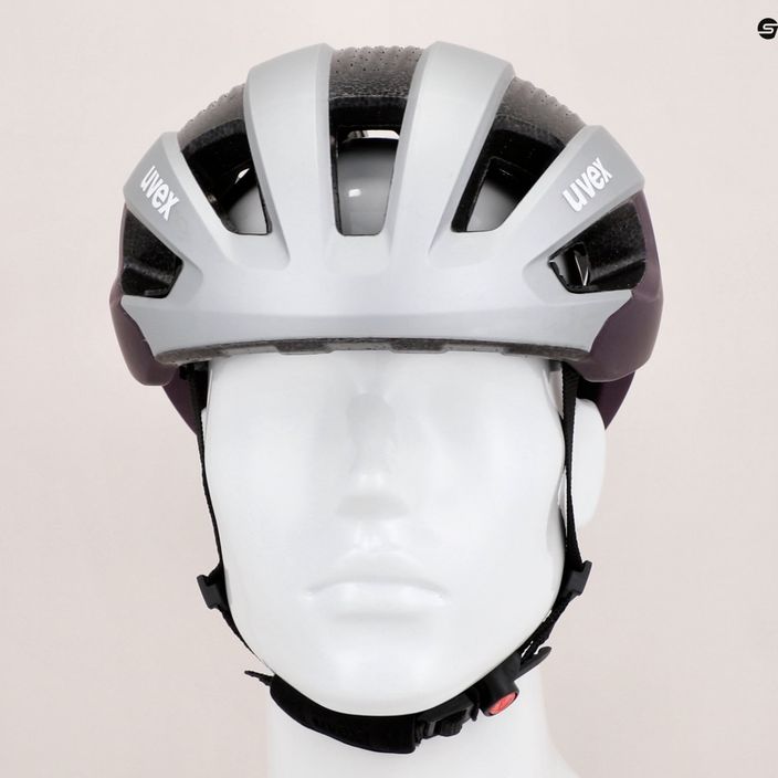 Women's bike helmet UVEX Rise CC silver S4100340215 9