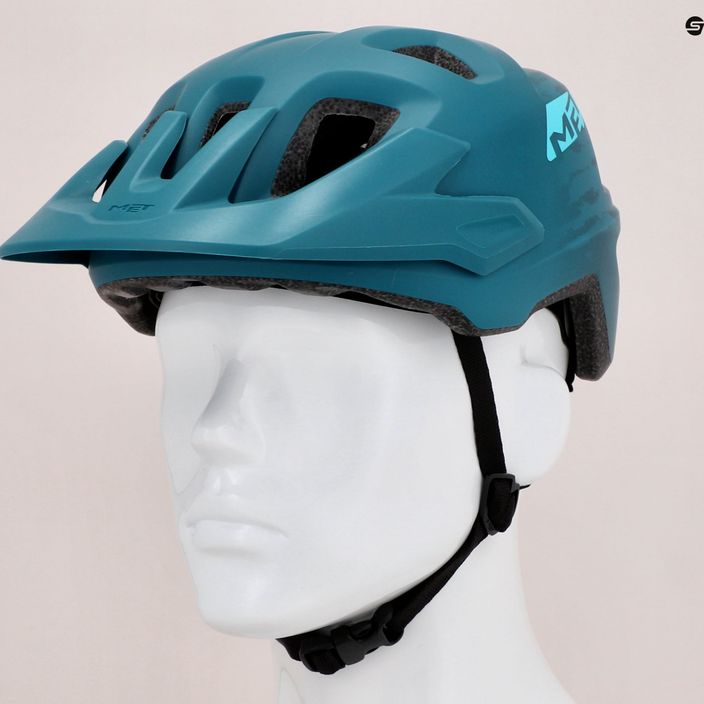 MET Echo blue bicycle helmet 3HM118CE00MBL2 11