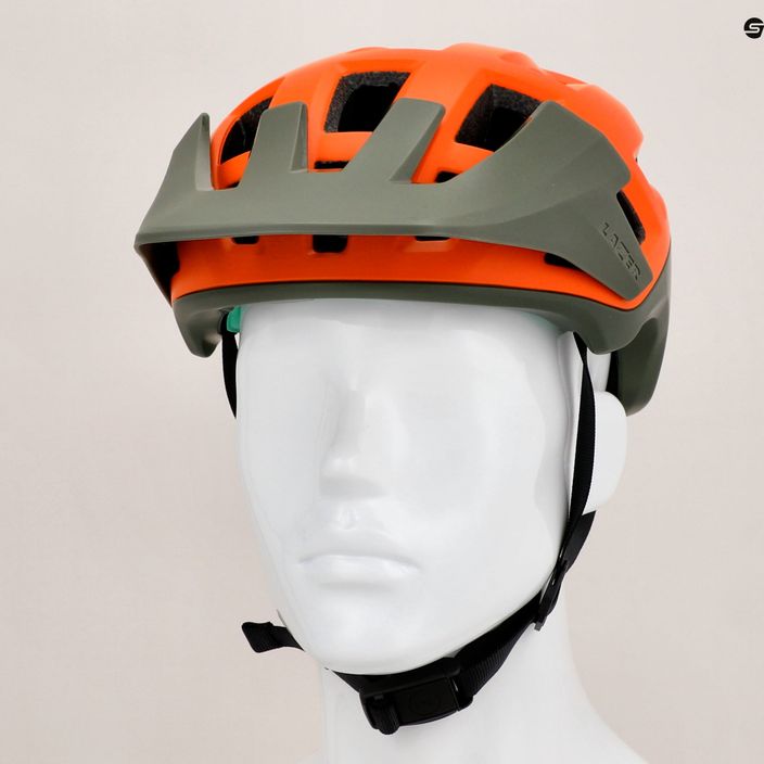 Lazer Coyote KC CE-CPSC bicycle helmet orange-green BLC2237891781 9