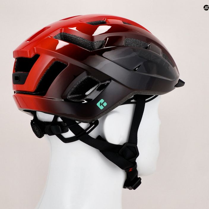 Lazer Codax KC CE-CPSC+net red-black bicycle helmet BLC2237891808 8