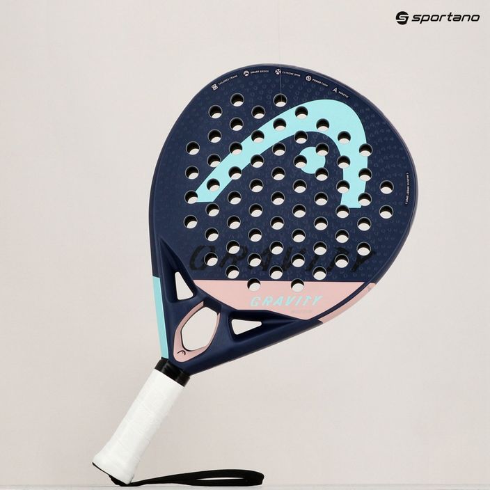 HEAD Gravity Motion 2022 paddle racket navy blue 228172 8