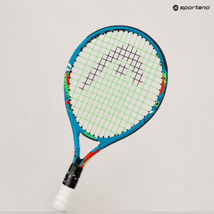 HEAD Novak 17 children's tennis racket blue 233142 12