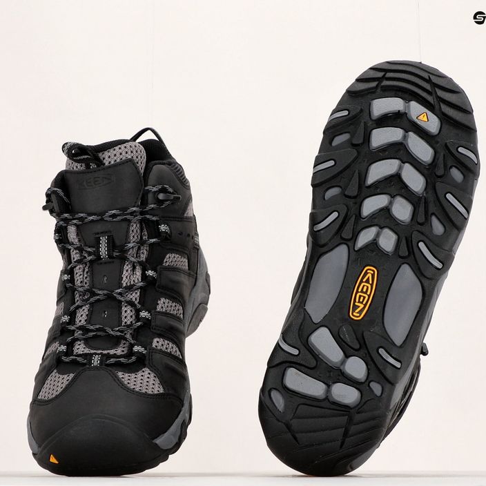 Men's trekking boots KEEN Koven Mid Wp black-grey 1020210 18
