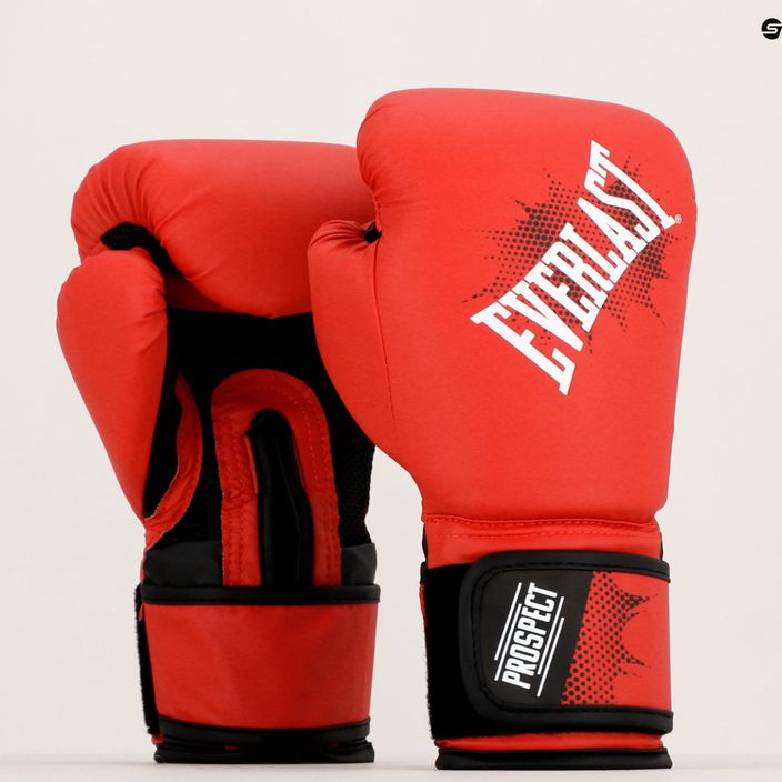 Everlast junior Pu Prospect Gloves children's boxing gloves red EV4600 7