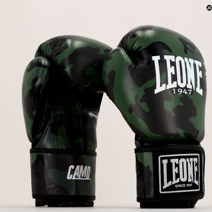 LEONE 1947 Camo green boxing gloves GN324 14