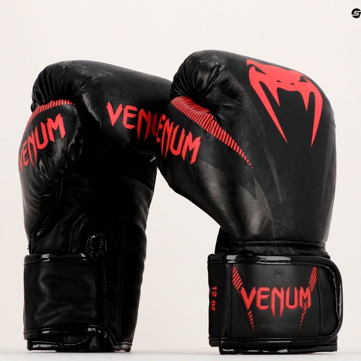 Venum Impact boxing gloves black VENUM-03284-100 16