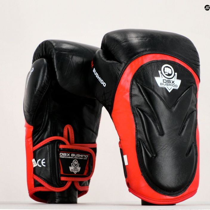 DBX BUSHIDO Boxing Gloves with Wrist Protect System black Bb4 6
