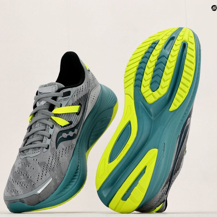 Men's Saucony Guide 16 grey running shoes S20810-15 18