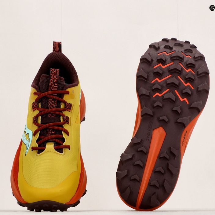 Women's running shoes Saucony Peregrine 13 yellow-orange S10838-35 18