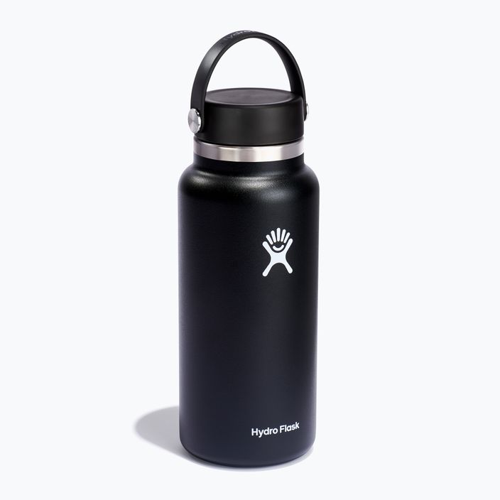 Hydro Flask Wide Flex Cap thermal bottle 946 ml black 2
