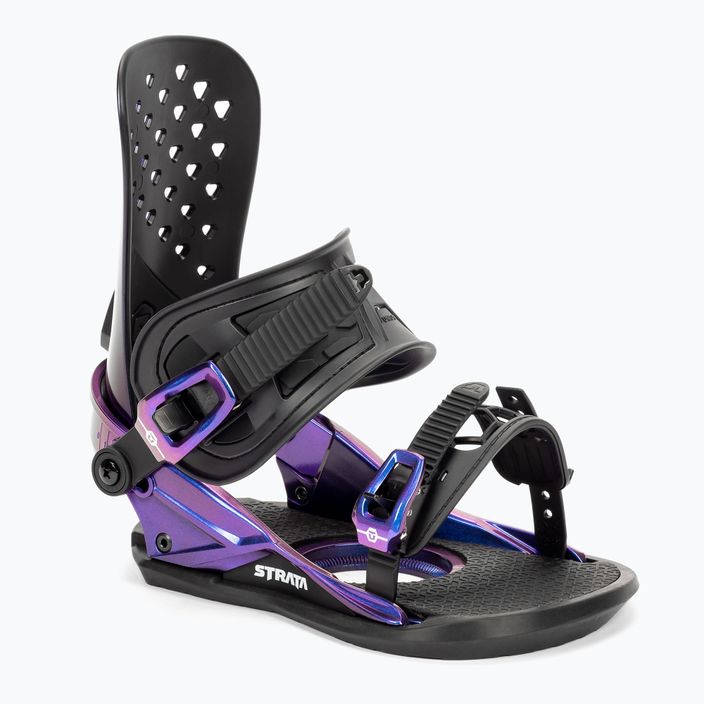 Union Strata men's snowboard bindings purple 212023