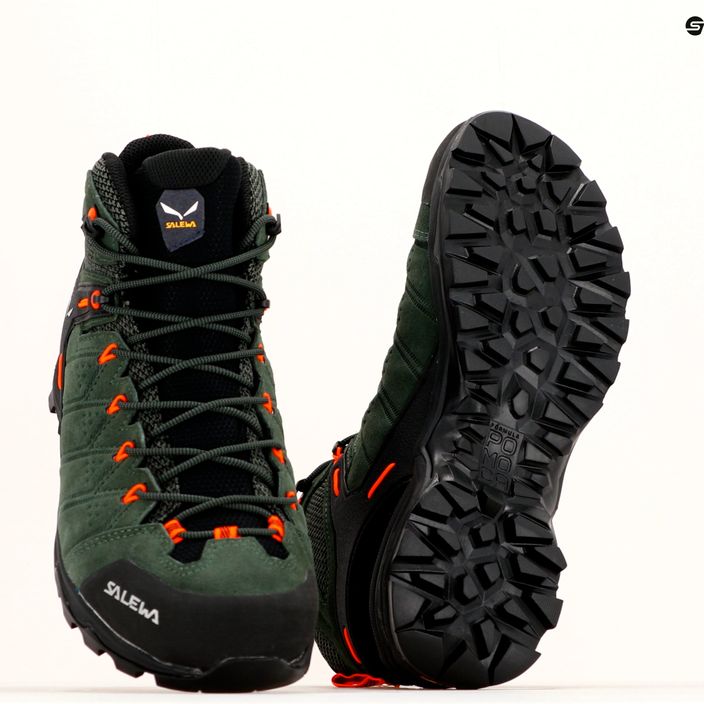 Men's trekking boots Salewa Alp Mate Mid WP green 00-0000061384 12