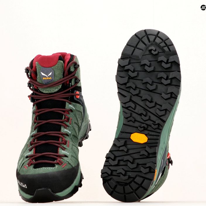 Women's trekking boots Salewa Alp Trainer 2 Mid GTX green 00-0000061383 13
