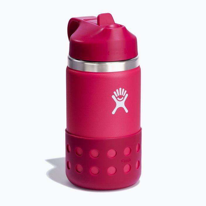 Hydro Flask Wide Mouth Straw Lid And Boot 355 ml thermal bottle pink W12BSWBB623 2