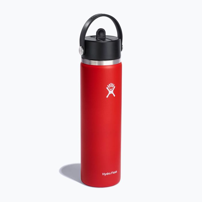 Hydro Flask Wide Flex Straw thermal bottle 710 ml red W24BFS612 2