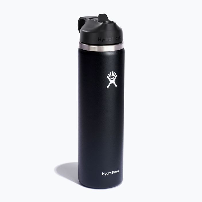 Hydro Flask Wide Flex Straw thermal bottle 710 ml black W24BFS001 2
