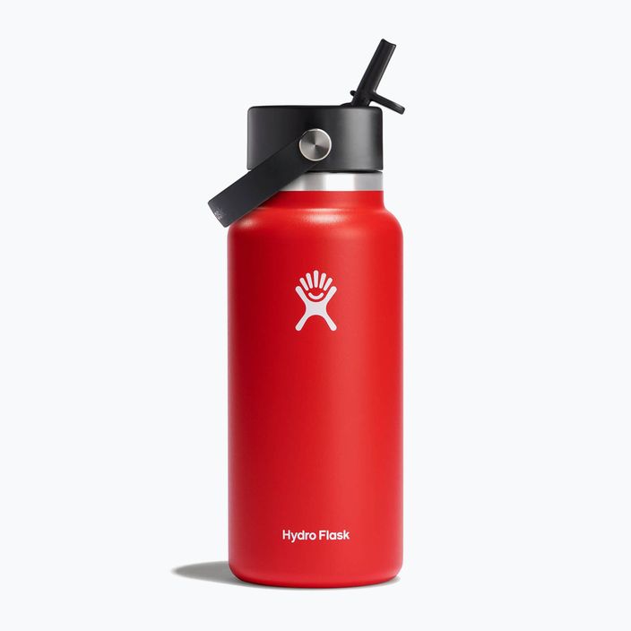 Hydro Flask Wide Flex Straw thermal bottle 945 ml red W32BFS612