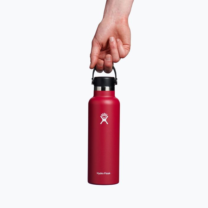 Hydro Flask Standard Flex Straw thermal bottle 620 ml red S21FS612 4